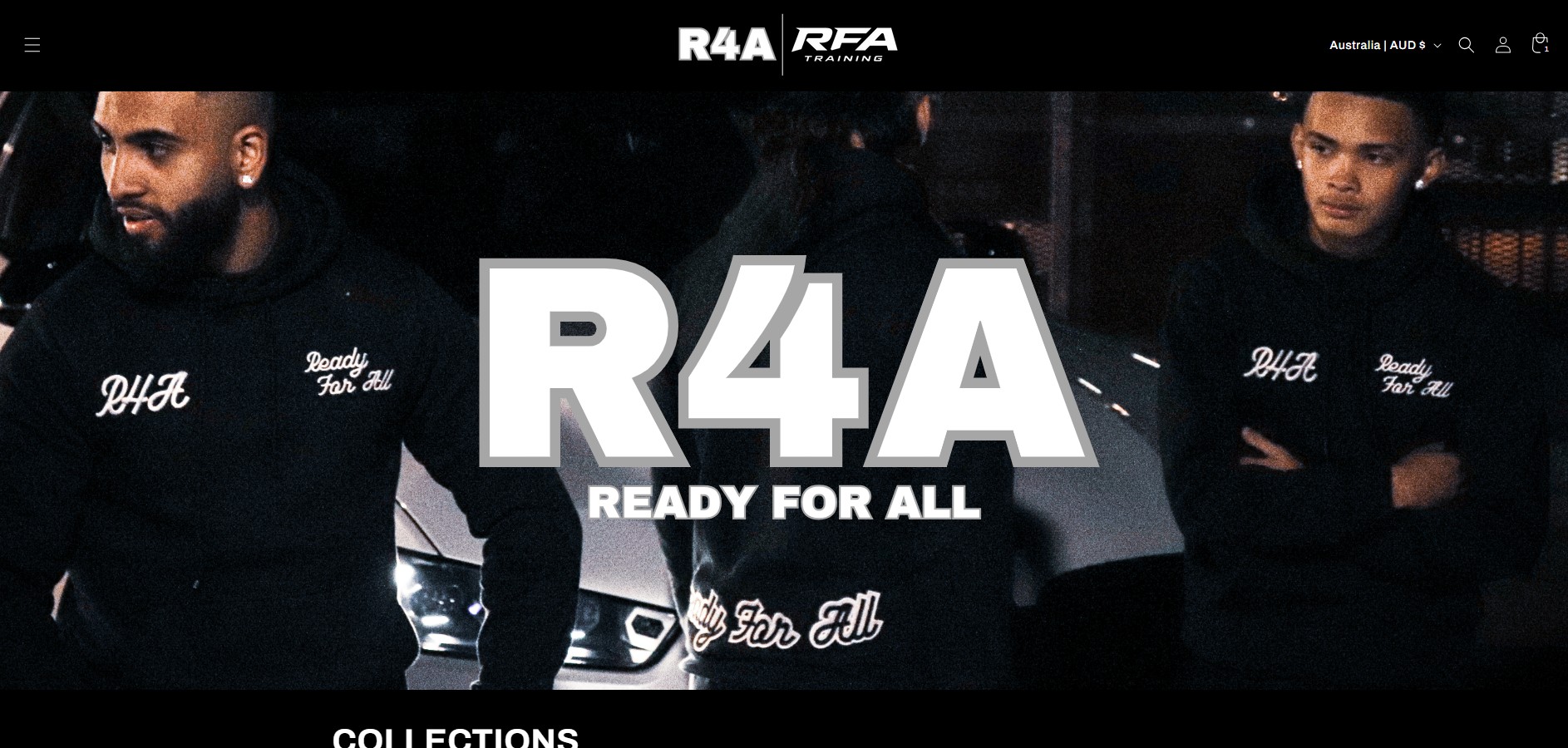 Ready For All website preview